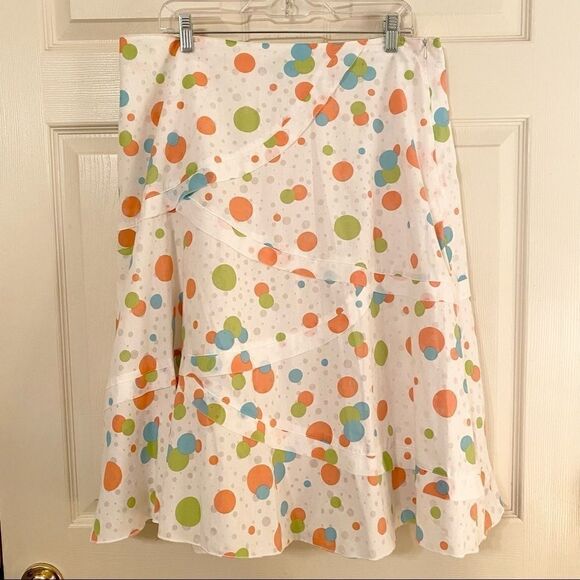 Polka Dot Layered Skirt  - Picture 1 of 6